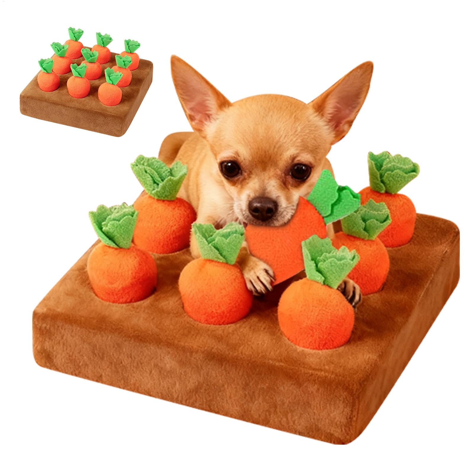 Snuffle Mat For Dogs - Mainan Interaktif Wortel untuk Hewan Peliharaan,