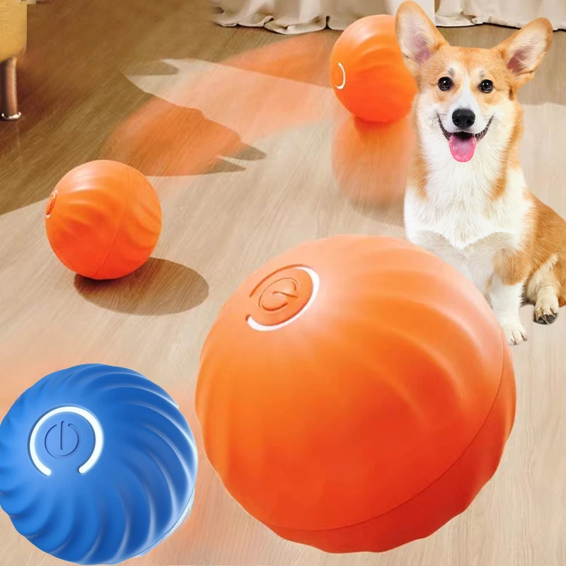 Automatic Moving Dog Ball - @1G-Bola Mainan Hewan Peliharaan, Bola Mainan