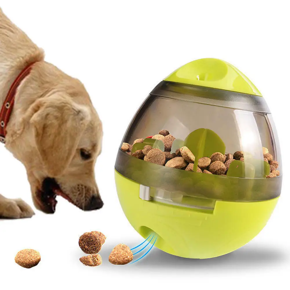 Interactive Squeaky Plush Dog Toy - Mainan Anjing Interaktif Bola Makanan Lambat