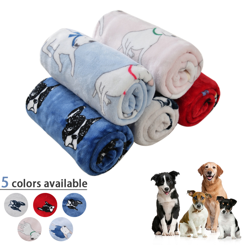 Pet Beds - Selimut Tempat Tidur Anjing Flanel Lembut