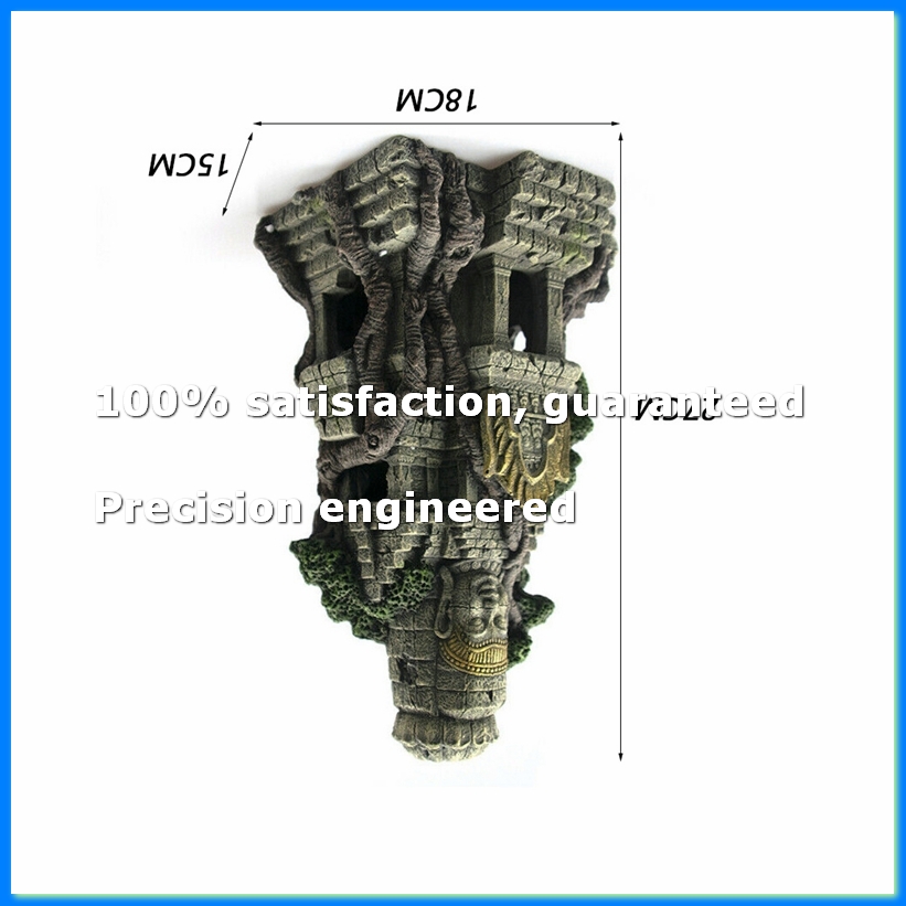 Ornamen Akuarium Rumah Patung  - Aquarium ulasan dan harga