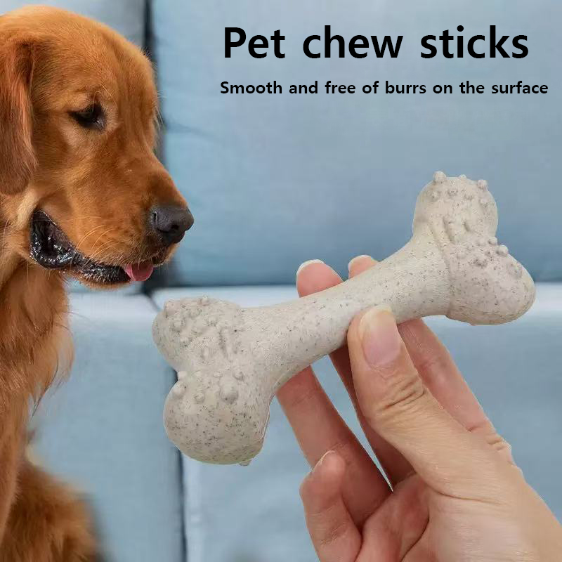 Mainan Hewan Peliharaan 12 cm, - Teeth Cleaning Dog Chew Bone ulasan dan harga