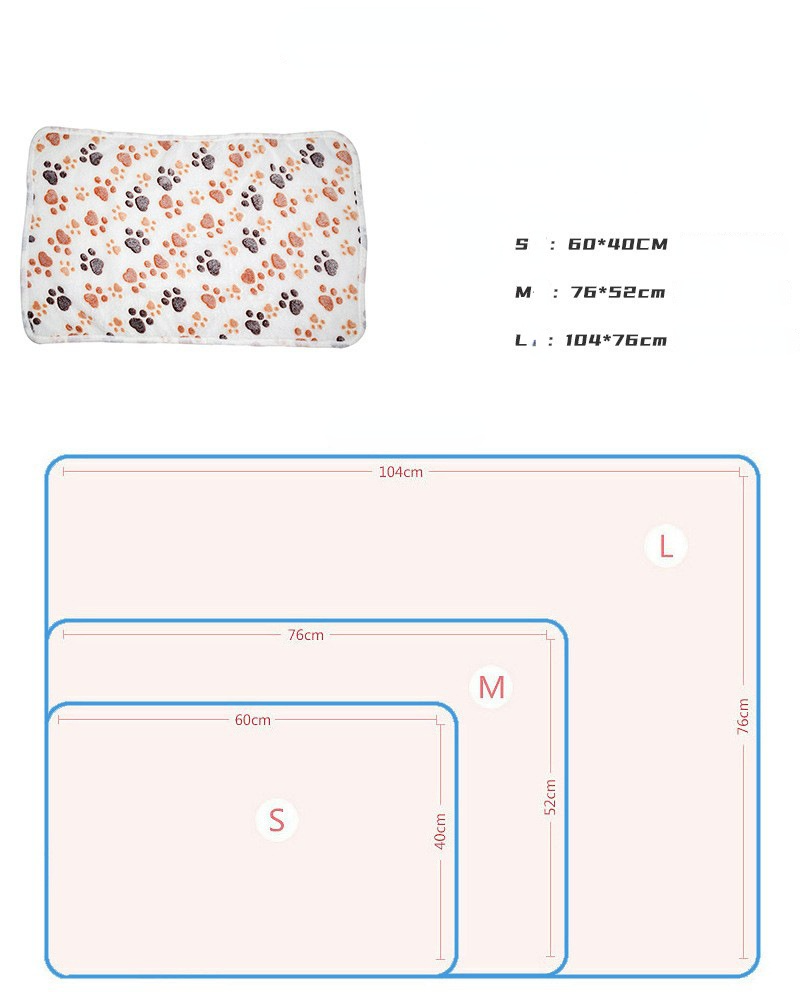 Flanel Menebal Hewan Peliharaa - Pet Beds ulasan dan harga