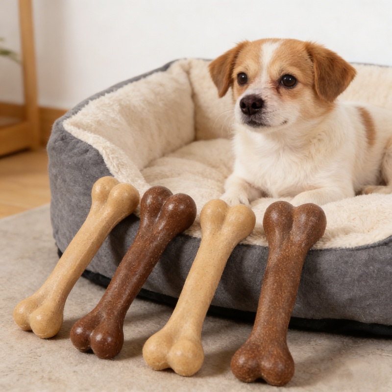 Mainan Kunyah Anjing Rasa Dagi - Teeth Cleaning Dog Chew Bone ulasan dan harga