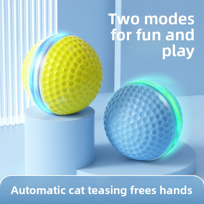 Bola Anjing Karet Sarang Lebah - Automatic Moving Dog Ball ulasan dan harga