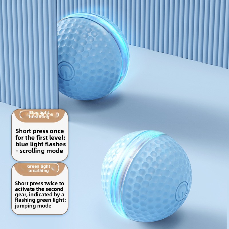 Bola Anjing Karet Sarang Lebah - Automatic Moving Dog Ball ulasan dan harga